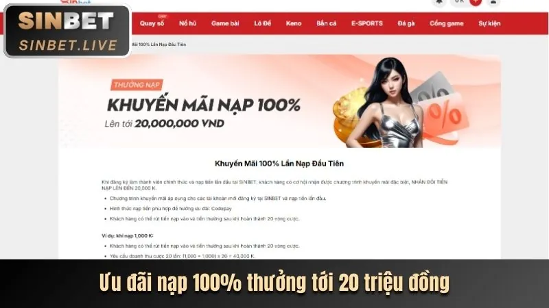 Hướng dẫn nạp tiền vào tài khoản 181bet4